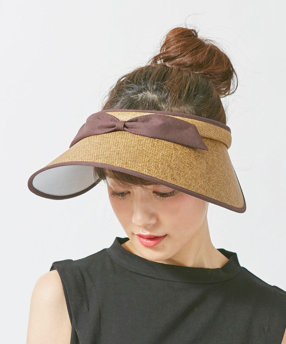 Milsa milsa Le mieux Ribbon Bijin Visor