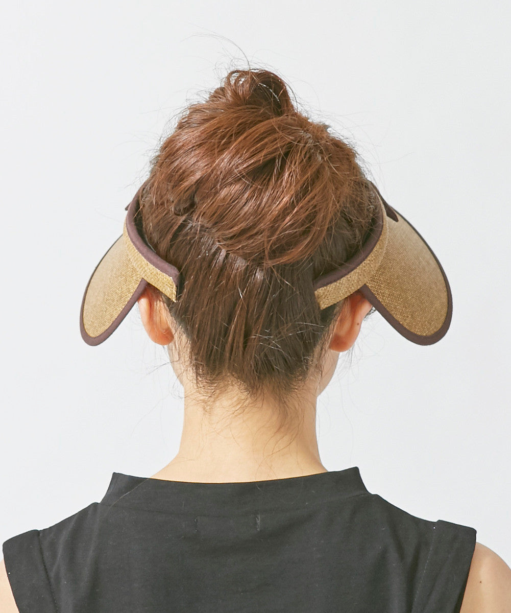 Milsa milsa Le mieux Ribbon Bijin Visor