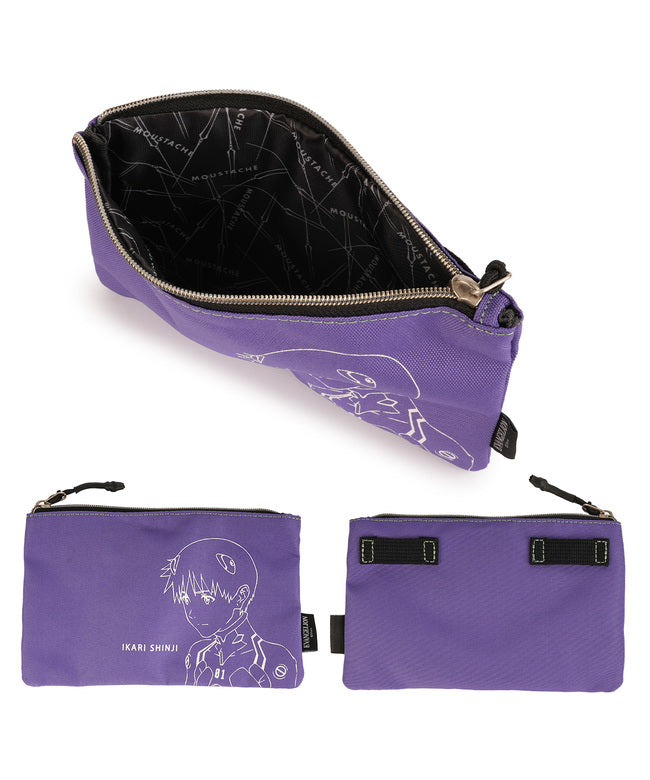 ムスタッシュ MOUSTACHE 新商品/ハーヴェスト/ムスタッシュ/エヴァンゲリオン【LTD】/メッセンジャーバッグ/インナーポーチ/EVANGELION【jqe-4040】 （マスタード） マスタード