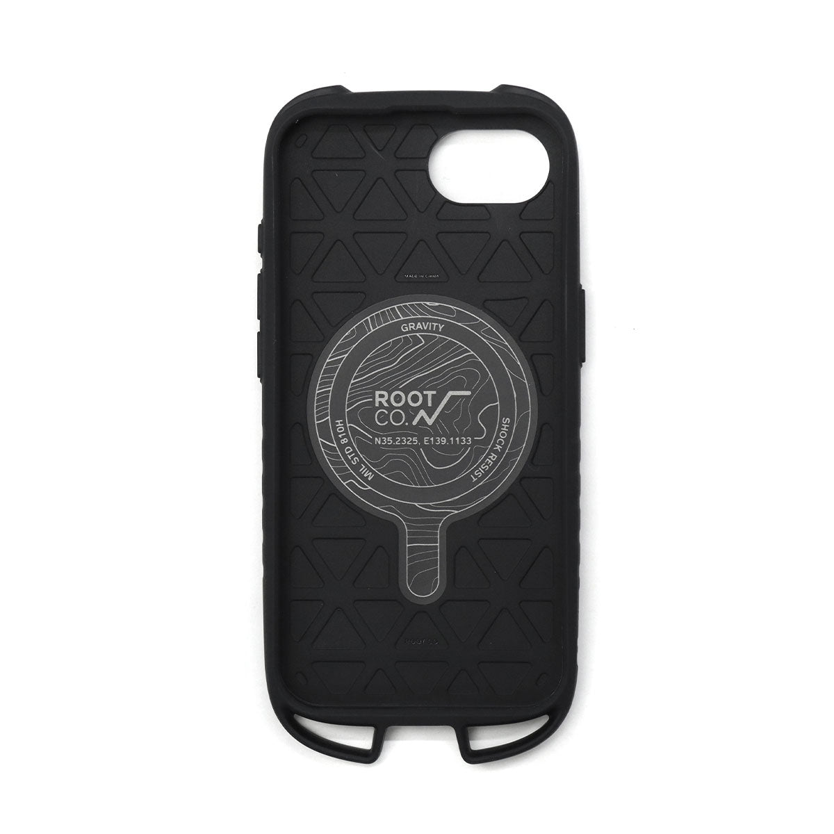 ルートコー ROOT CO. 6ヶ月保証 スマホケース iPhoneケース iPhone16e スマホカバー ワイヤレス充電 MagSafe GRAVITY Shock Resist Case Rugged. GSRU-4383 （コヨーテ） コヨーテ
