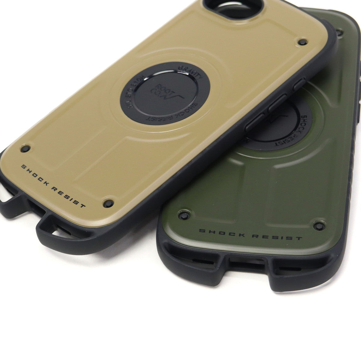 ルートコー ROOT CO. 6ヶ月保証 スマホケース iPhoneケース iPhone16e スマホカバー ワイヤレス充電 MagSafe GRAVITY Shock Resist Case Rugged. GSRU-4383 （コヨーテ） コヨーテ