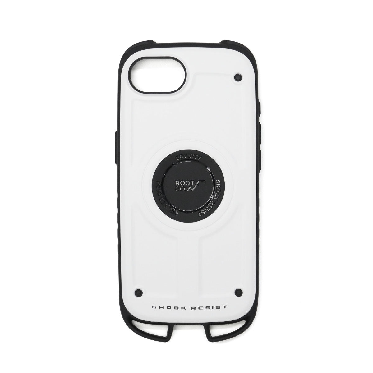 ルートコー ROOT CO. 6ヶ月保証 スマホケース iPhoneケース iPhone16e スマホカバー ワイヤレス充電 MagSafe GRAVITY Shock Resist Case Rugged. GSRU-4383 （ホワイト） ホワイト