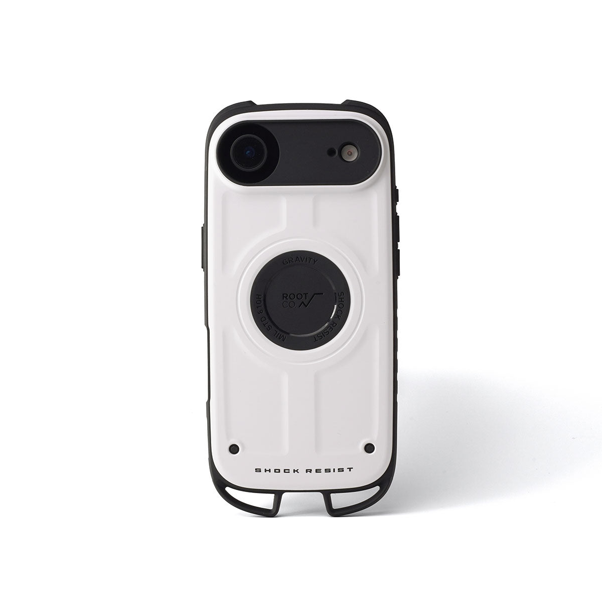ルートコー ROOT CO. 6ヶ月保証 スマホケース iPhone Air ケース カバー 米軍 MIL規格 MagSafe対応 耐衝撃 iPhoneケース ワイヤレス充電 iPhoneAir専用 GSRU-4396 （ホワイト） ホワイト