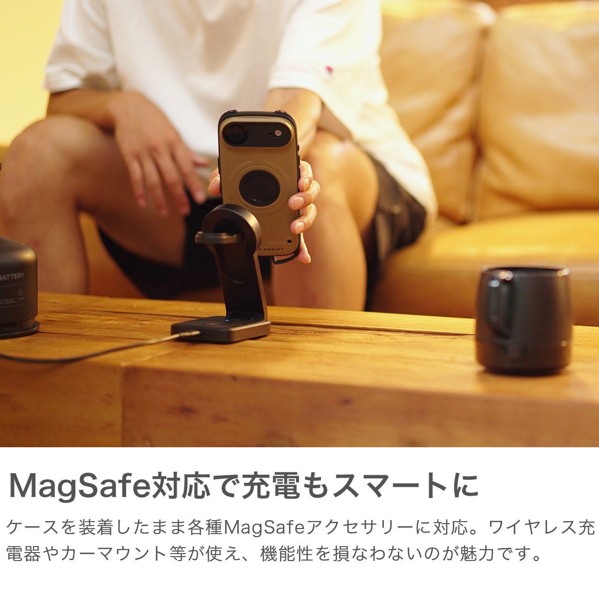 ルートコー ROOT CO. 6ヶ月保証 スマホケース iPhone Air ケース カバー 米軍 MIL規格 MagSafe対応 耐衝撃 iPhoneケース ワイヤレス充電 iPhoneAir専用 GSRU-4396 （ホワイト） ホワイト