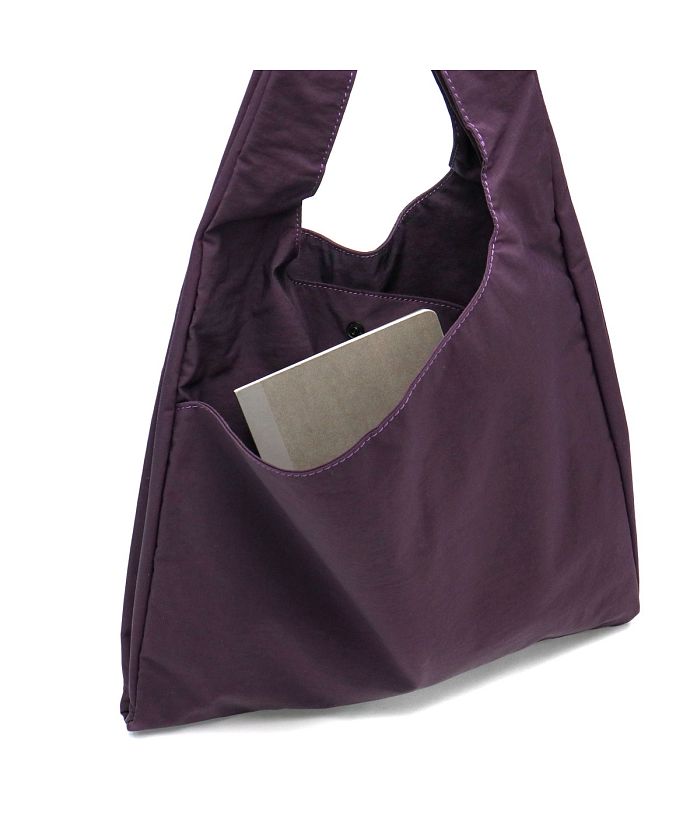 スロウ SLOW スロウ トートバッグ SLOW Span nylon スパンナイロン ショルダー 2way grocery shopper L 2WAY 斜めがけ A4 456 （グレー） グレー