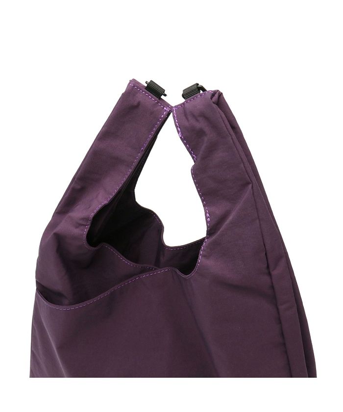 スロウ SLOW スロウ トートバッグ SLOW Span nylon スパンナイロン ショルダー 2way grocery shopper L 2WAY 斜めがけ A4 456 （グレー） グレー