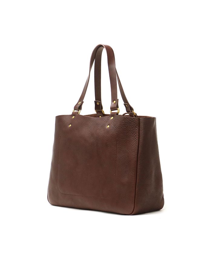 スロウ SLOW スロウ トートバッグ SLOW bono tote bag width type ボノ 本革 栃木レザー A4 B4 大きめ 大容量 横型 4920003