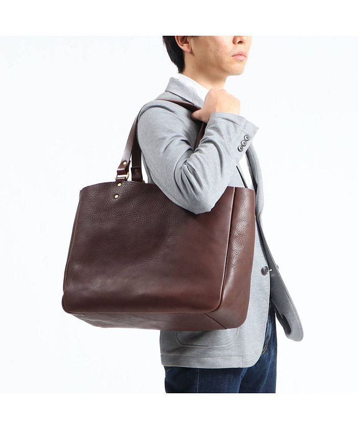 スロウ SLOW スロウ トートバッグ SLOW bono tote bag width type ボノ 本革 栃木レザー A4 B4 大きめ 大容量 横型 4920003