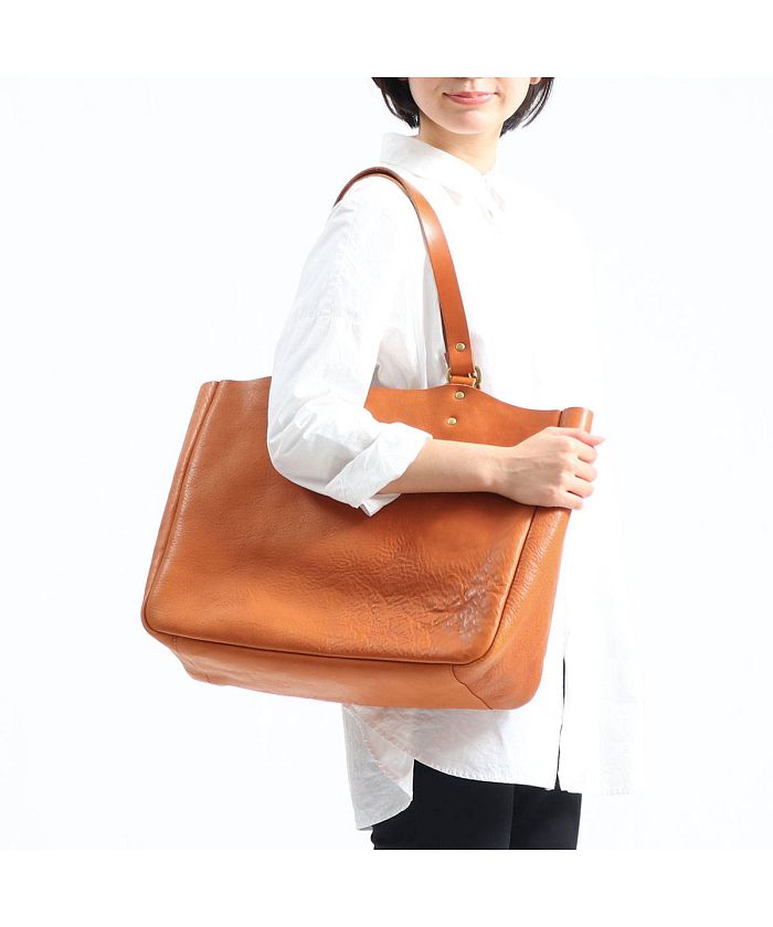 スロウ SLOW スロウ トートバッグ SLOW bono tote bag width type ボノ 本革 栃木レザー A4 B4 大きめ 大容量 横型 4920003