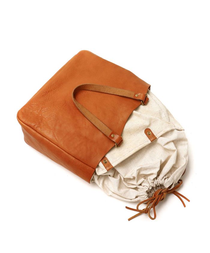 スロウ SLOW スロウ トートバッグ SLOW bono tote bag width type ボノ 本革 栃木レザー A4 B4 大きめ 大容量 横型 4920003