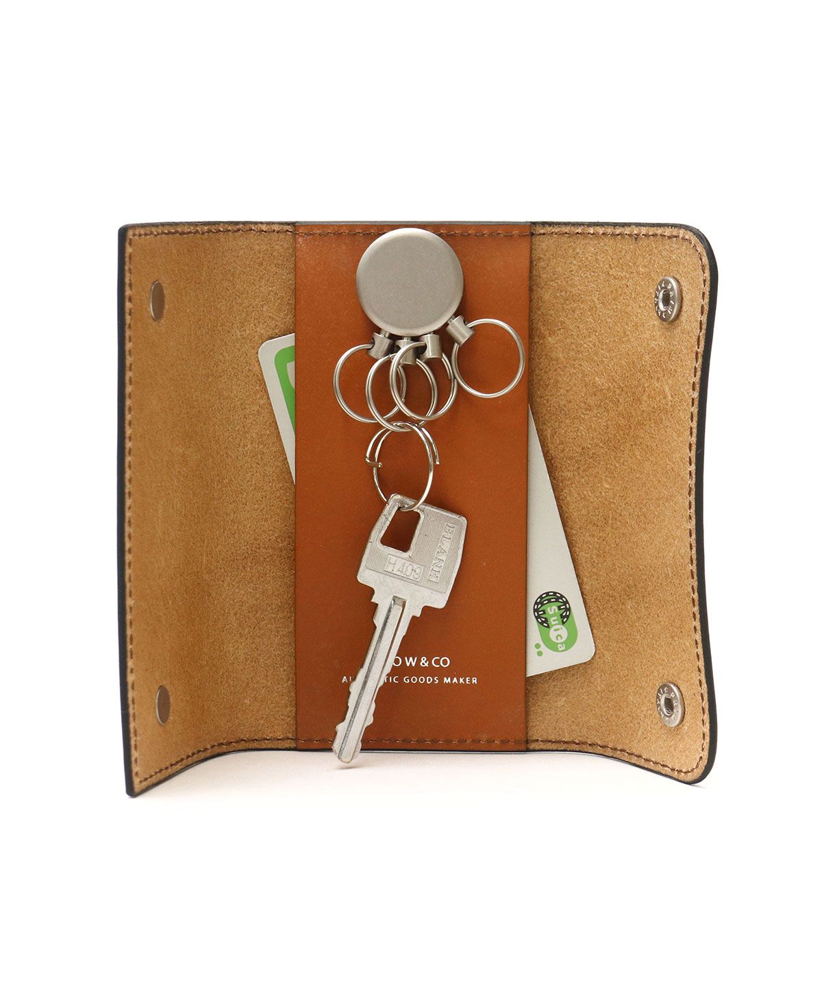 スロウ SLOW スロウ キーケース SLOW bridle ブライドル key case スマートキー 本革 ブライドルレザー 日本製 SO796J （キャメル） キャメル
