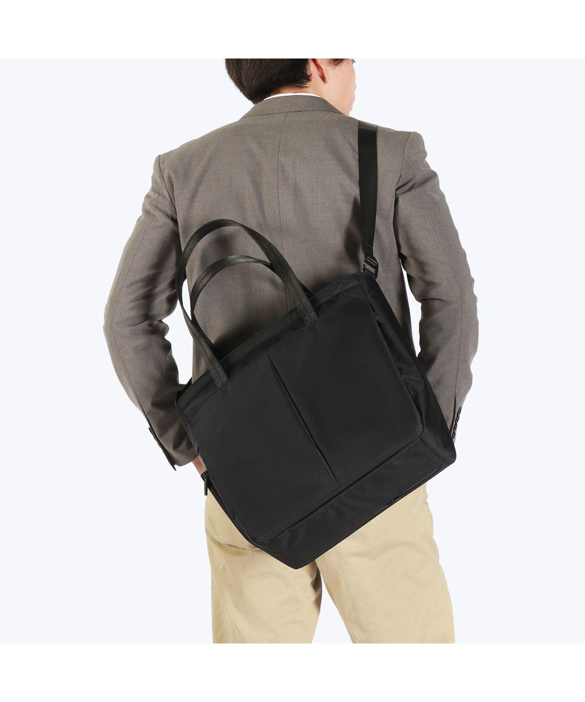 エスエムエル SML エスエムエル トートバッグ SML ビジネスバッグ B4 A4 通勤 撥水 PC MULTIFUNCTIONAL 2WAY TOTE BAG K901124U （ネイビー） ネイビー