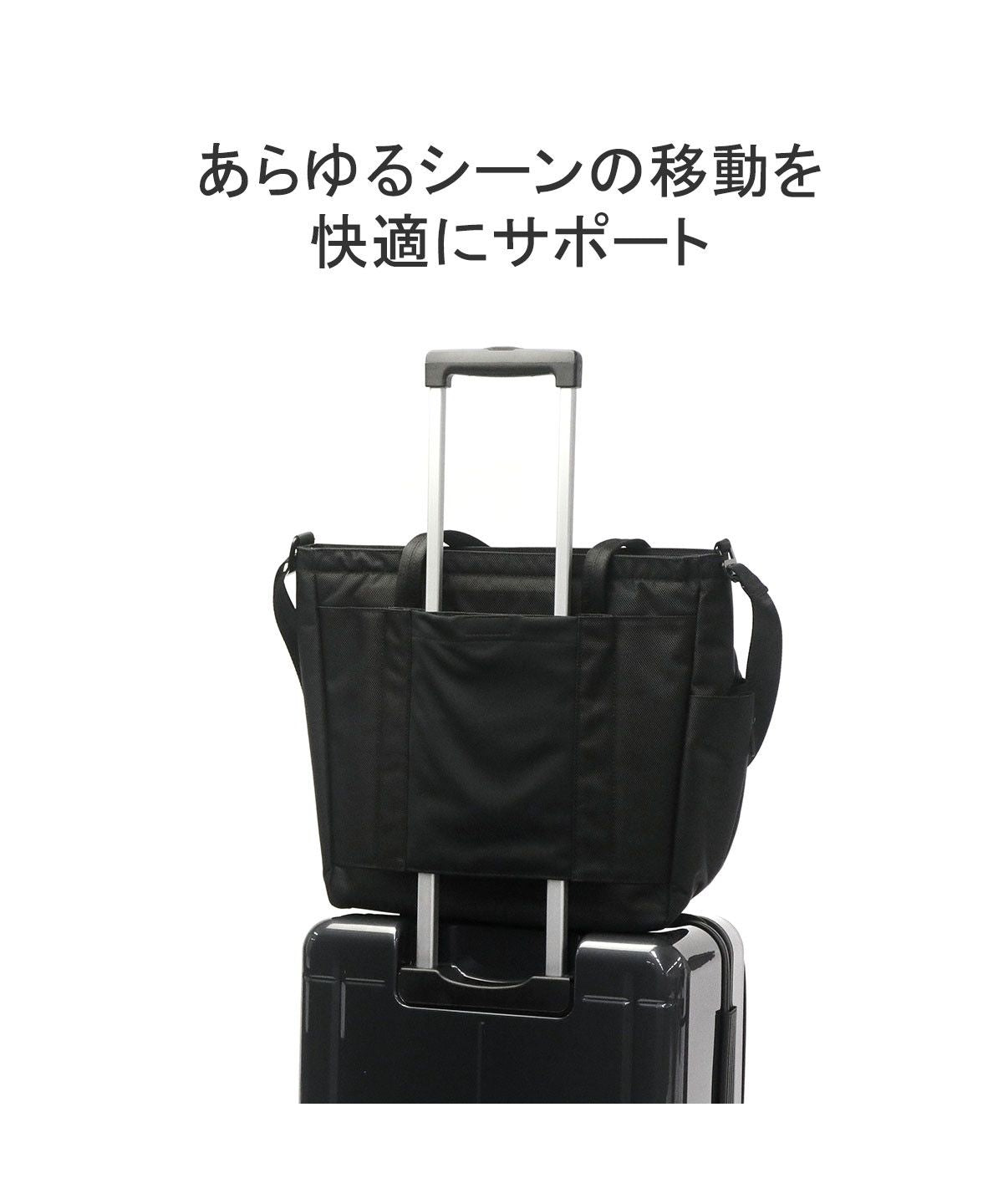 エスエムエル SML エスエムエル トートバッグ SML ビジネスバッグ B4 A4 通勤 撥水 PC MULTIFUNCTIONAL 2WAY TOTE BAG K901124U （ネイビー） ネイビー
