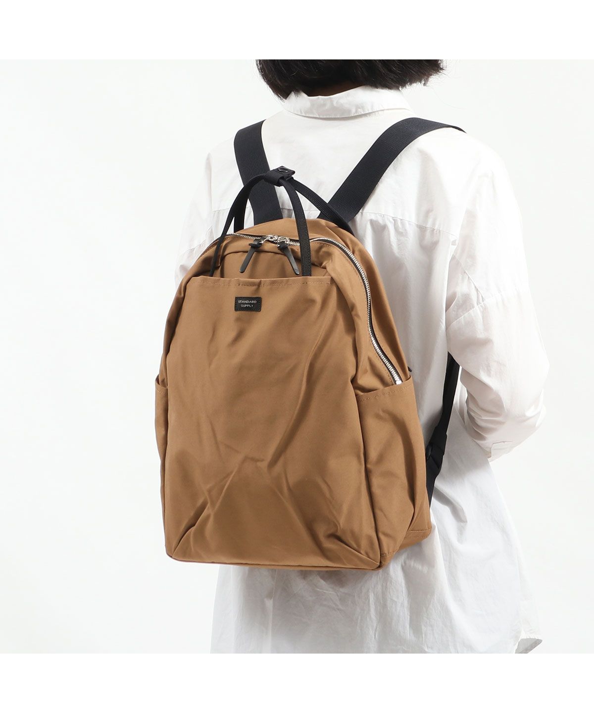 スタンダードサプライ STANDARD SUPPLY スタンダードサプライ リュック STANDARD SUPPLY リュックサック デイパック 小さめ SIMPLICITY WALLABY ワラビー A4 撥水 （ブラウン） MOCHA