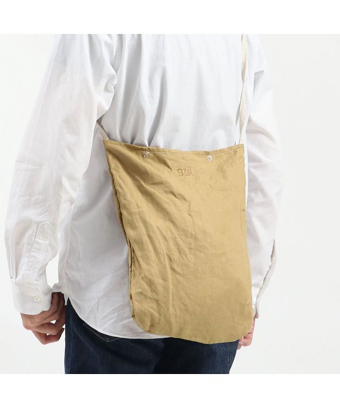 スタンダードサプライ STANDARD SUPPLY スタンダードサプライ ショルダーバッグ STANDARD SUPPLY バッグ DAILY LINEN 斜めがけ 薄マチ リネン SHOULDER TALL （ベージュ） ベージュ
