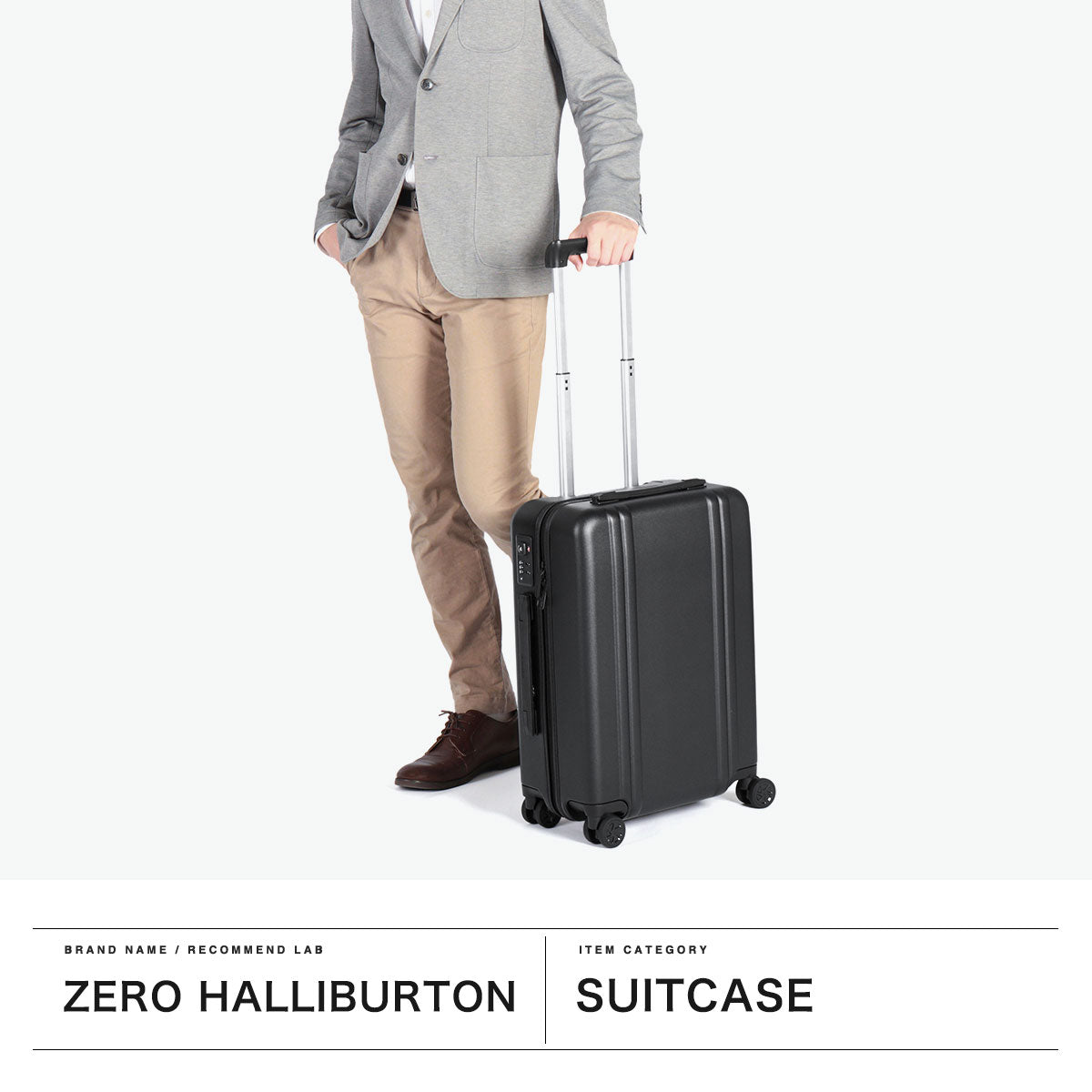 ゼロハリバートン ZERO HALLIBURTON 正規品10年保証 スーツケース 機内持ち込み Sサイズ 軽量 双輪 静音 旅行 出張 ビジネス Classic Lightweight 4 Carry-On Travel Case 32L 81362（ホワイト） ホワイト