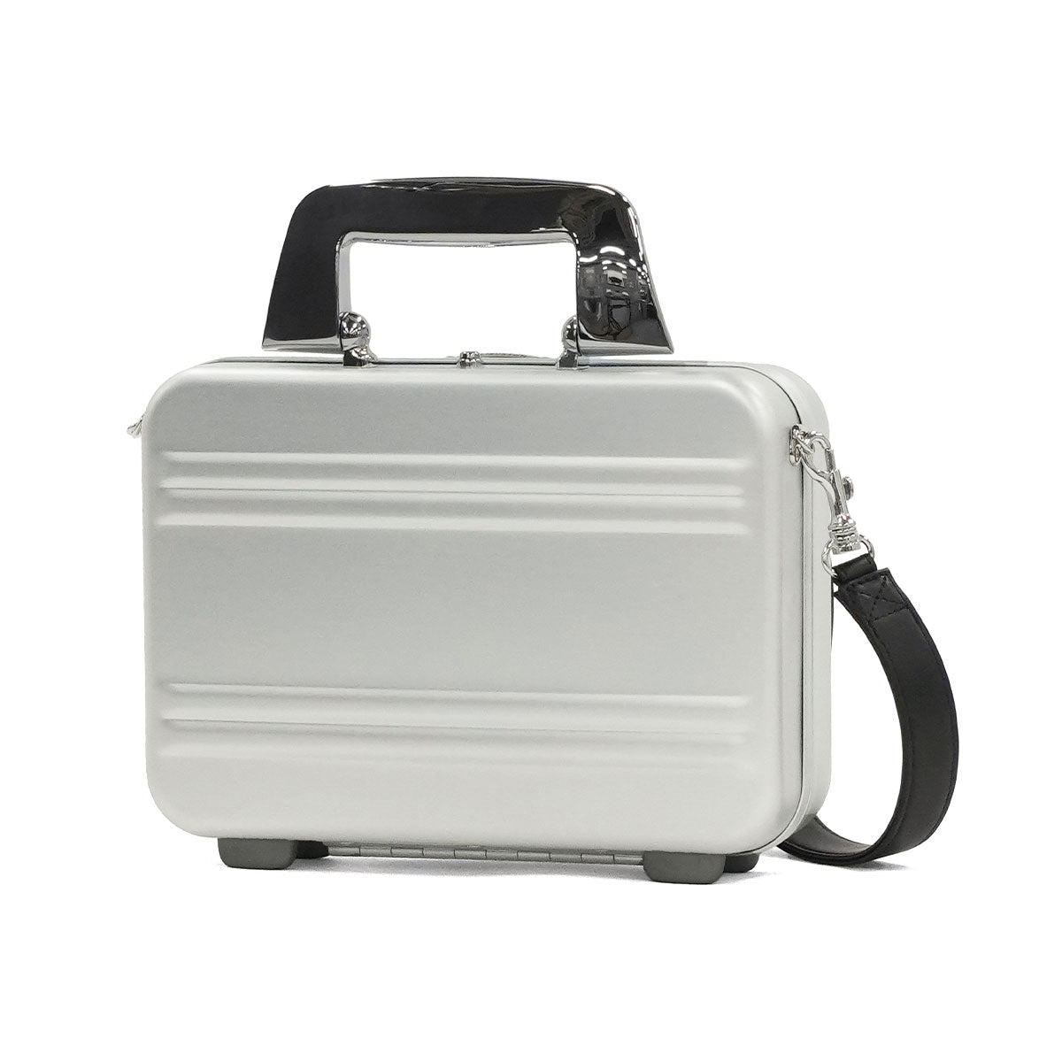 ゼロハリバートン ZERO HALLIBURTON 正規品10年保証 アタッシュケース アルミ オシャレ 小さめ 軽い 2WAY ショルダー Small Aluminum ATT Mini Shoulder Attache Case 94441 （シルバー） シルバー
