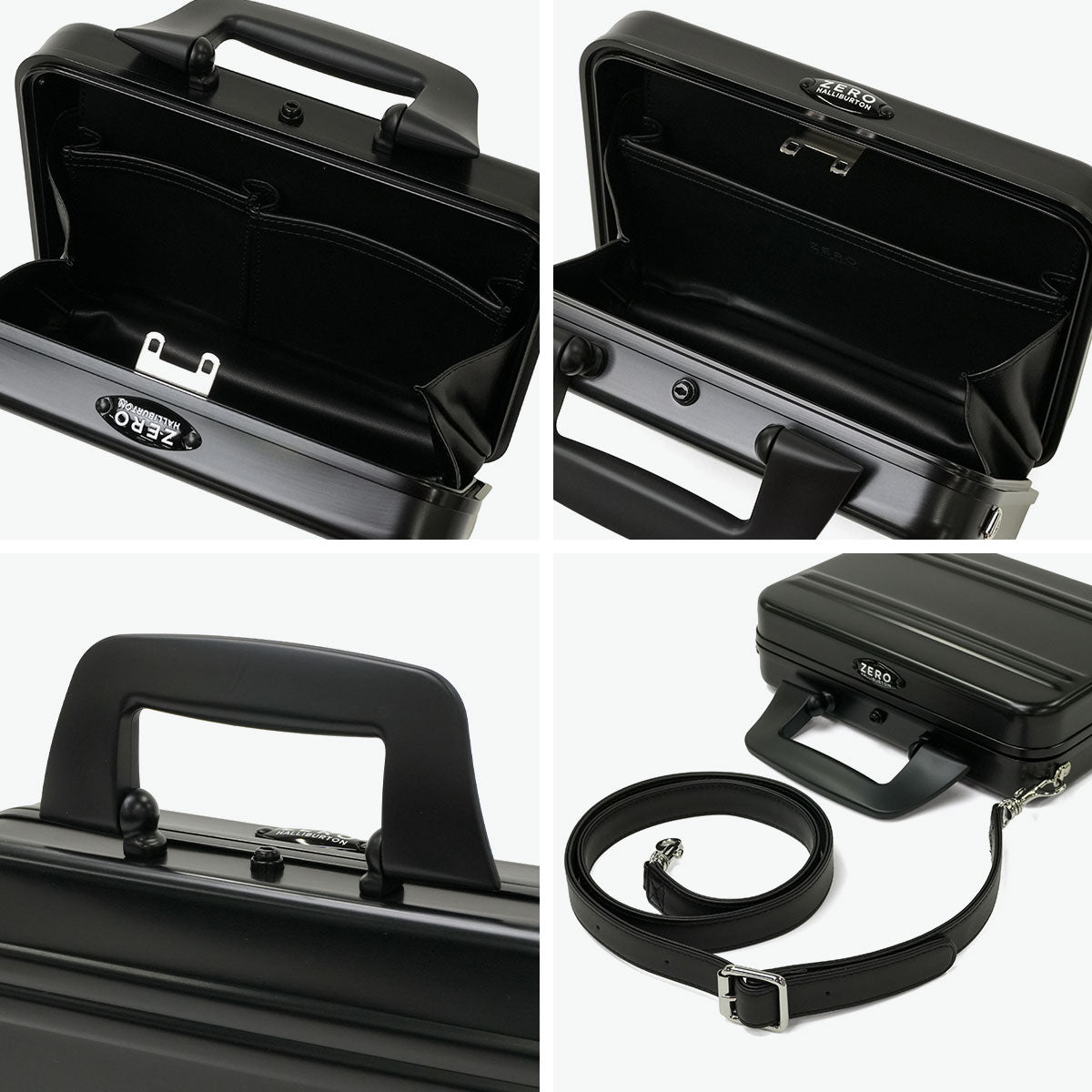 ゼロハリバートン ZERO HALLIBURTON 正規品10年保証 アタッシュケース アルミ オシャレ 小さめ 軽い 2WAY ショルダー Small Aluminum ATT Mini Shoulder Attache Case 94441 （シルバー） シルバー