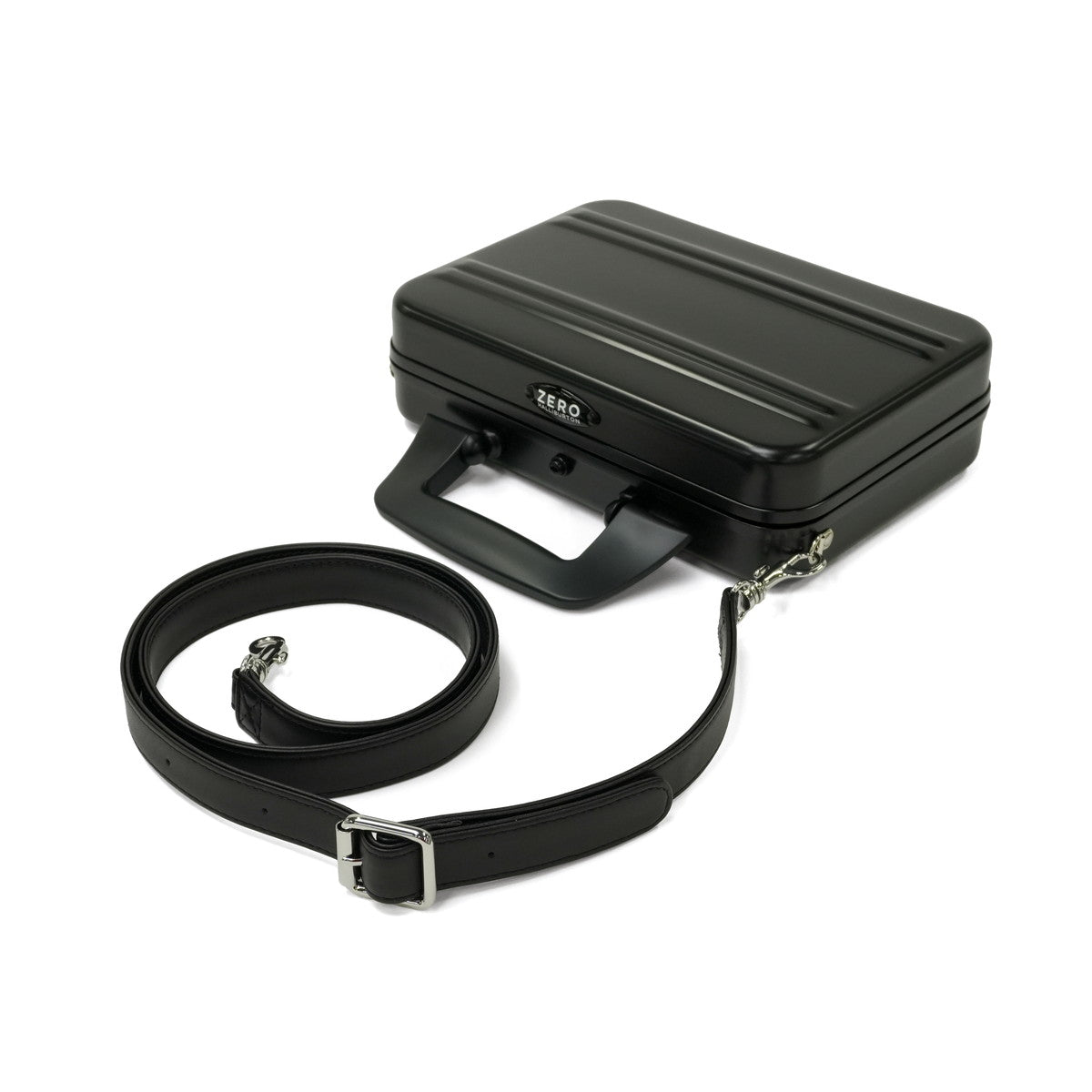 ゼロハリバートン ZERO HALLIBURTON 正規品10年保証 アタッシュケース アルミ オシャレ 小さめ 軽い 2WAY ショルダー Small Aluminum ATT Mini Shoulder Attache Case 94441 （シルバー） シルバー