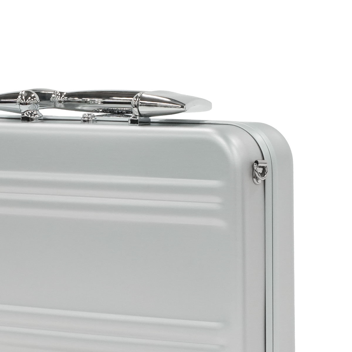 ゼロハリバートン ZERO HALLIBURTON 正規品10年保証 アタッシュケース アルミ オシャレ 小さめ 軽い 2WAY ショルダー Small Aluminum ATT Mini Shoulder Attache Case 94441 （シルバー） シルバー