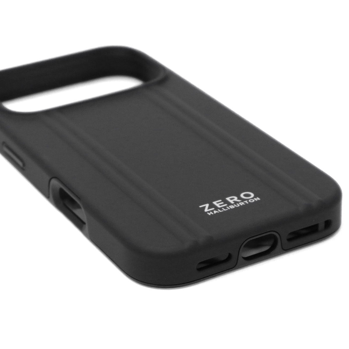 ゼロハリバートン ZERO HALLIBURTON 日本正規品 スマホケース iphoneケース iphone17Pro ケース MagSafe マグセーフ Hybrid Shockproof Case for iPhone 17 Pro 81713（ブラック） ブラック
