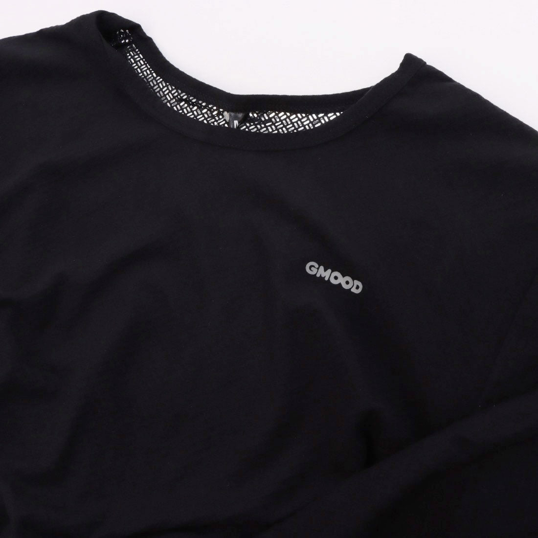 ジームード GMOOD G-MOOD メンズ レディース ジムインナー 上下セット ロンTEE ロングパンツ サウナスーツ クルーネック トレーニングウェア ジームード （ブラック） ブラック