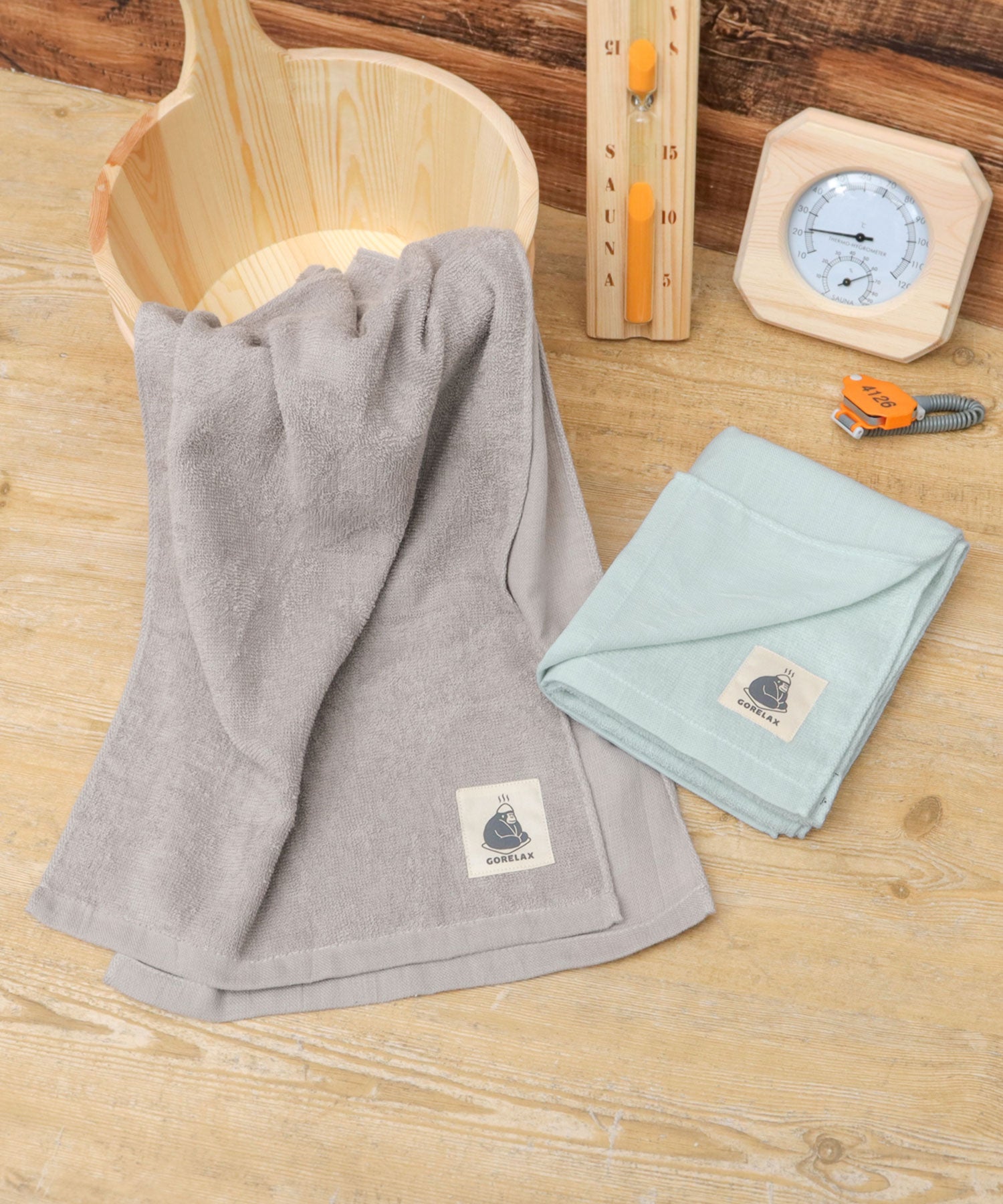 Gorilax Go Relax Imabari Towel Face Towel Sauna Towel Made in Japan 1 piece
