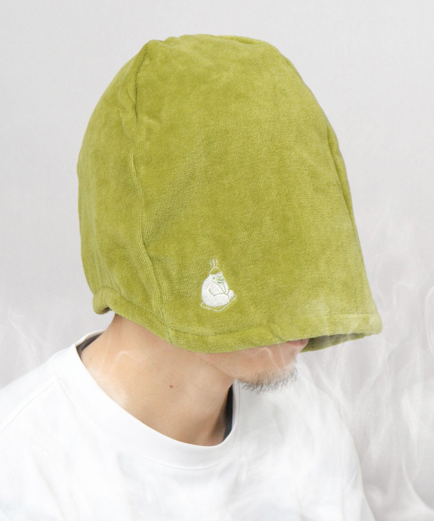 Gorilax Go Relax Made in Japan Imabari Towel Meditation Sauna Hat Bathing Hot Springs Sauna Hat