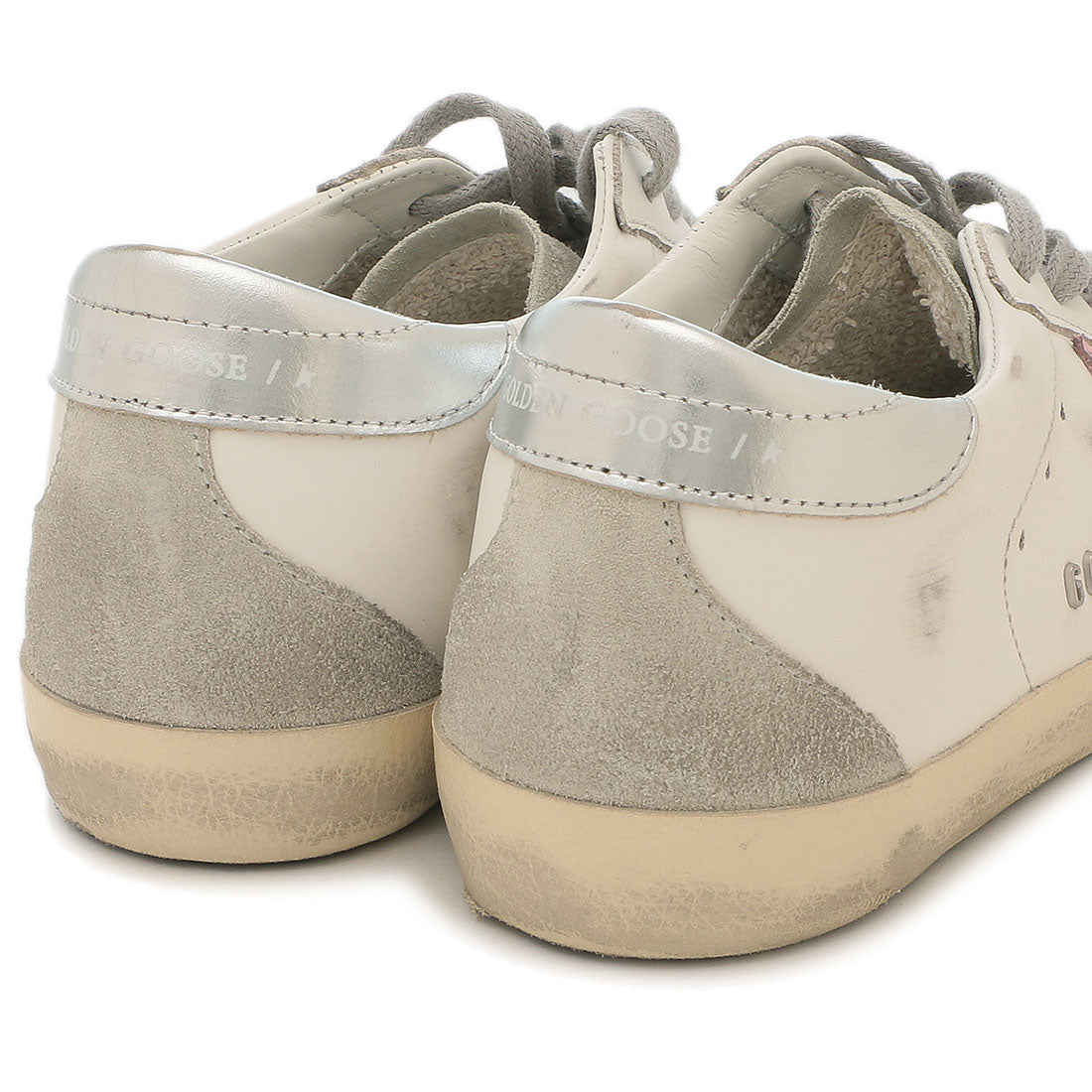GOLDEN GOOSE Sneakers SuperStar white pink Men's Women's Unisex GOLDEN