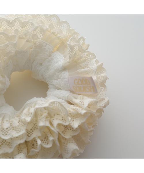 GOOD SQUISH シュシュ WEDDING ON A WEDS COLLECTION （ホワイト） ホワイト