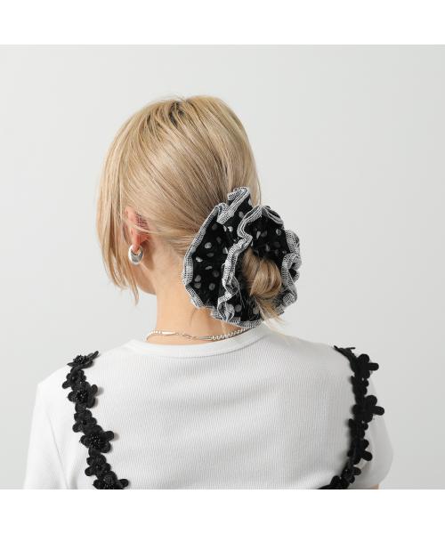 GOOD SQUISH シュシュ BABY LUNA LUNA COLLECTION ドット （ブラック×ホワイト） ブラック×ホワイト