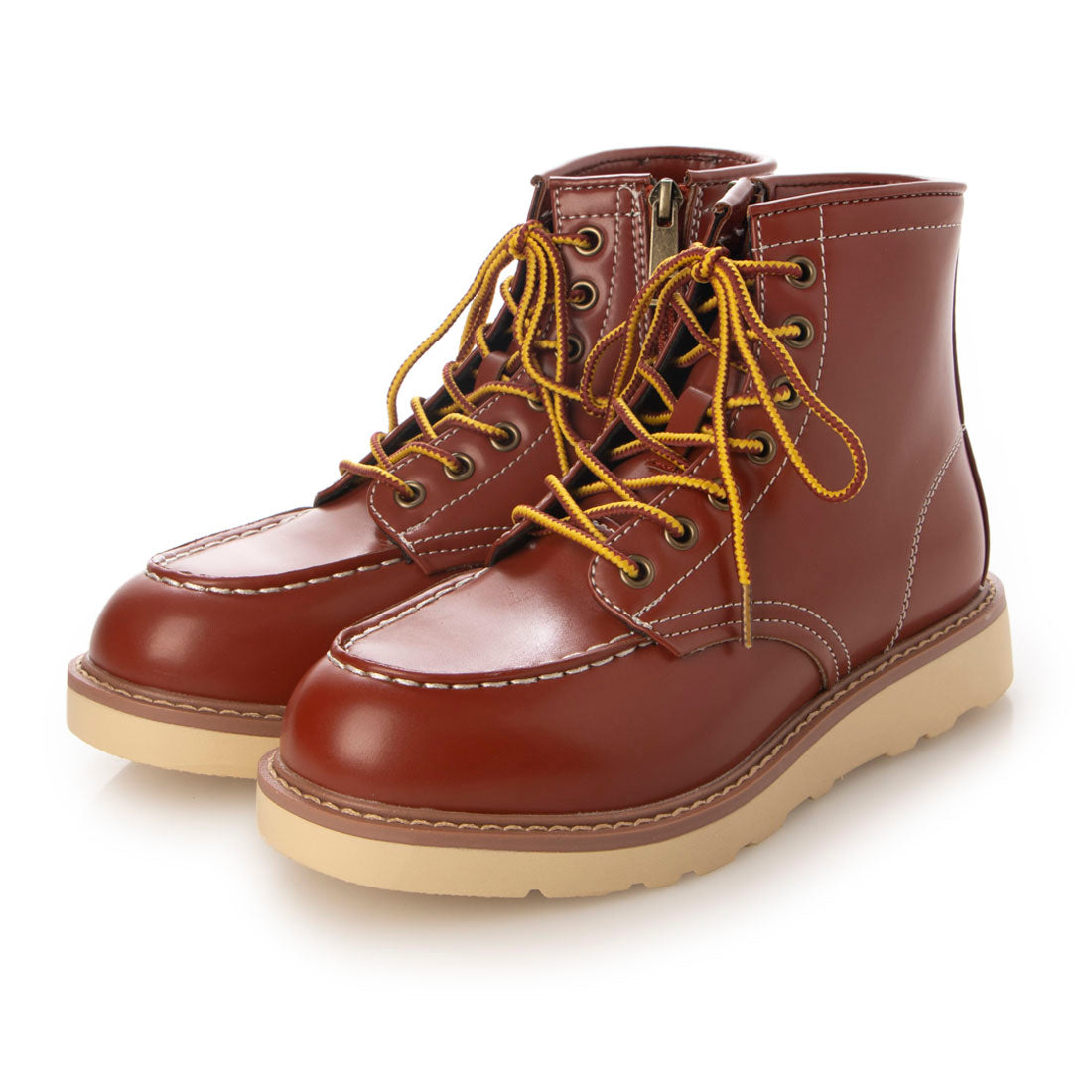 ゴッドアンドブレス God&Bless BIGサイズワークブーツ （RED.BROWN） RED.BROWN