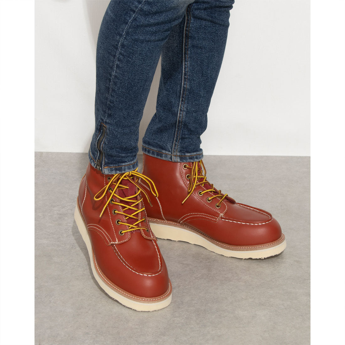 ゴッドアンドブレス God&Bless ワークブーツ （RED.BROWN） RED.BROWN