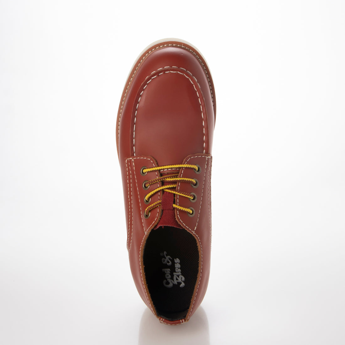 ゴッドアンドブレス God&Bless ワークシューズ （RED.BROWN） RED.BROWN