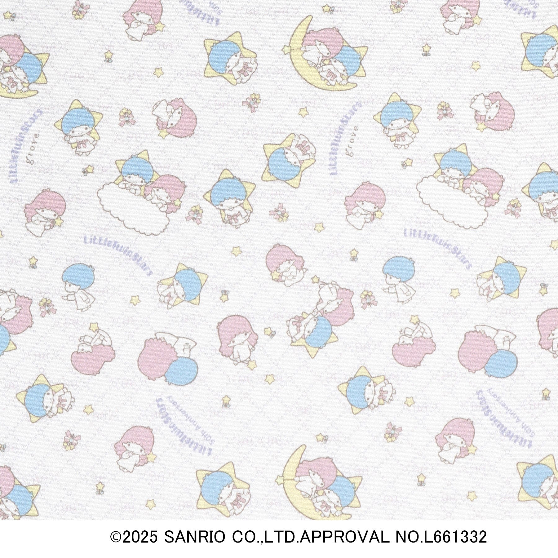 グローブ grove 【Lee×Kiki＆Lalaコラボ】星キルトトート （サックスブルー(090)） サックスブルー(090)