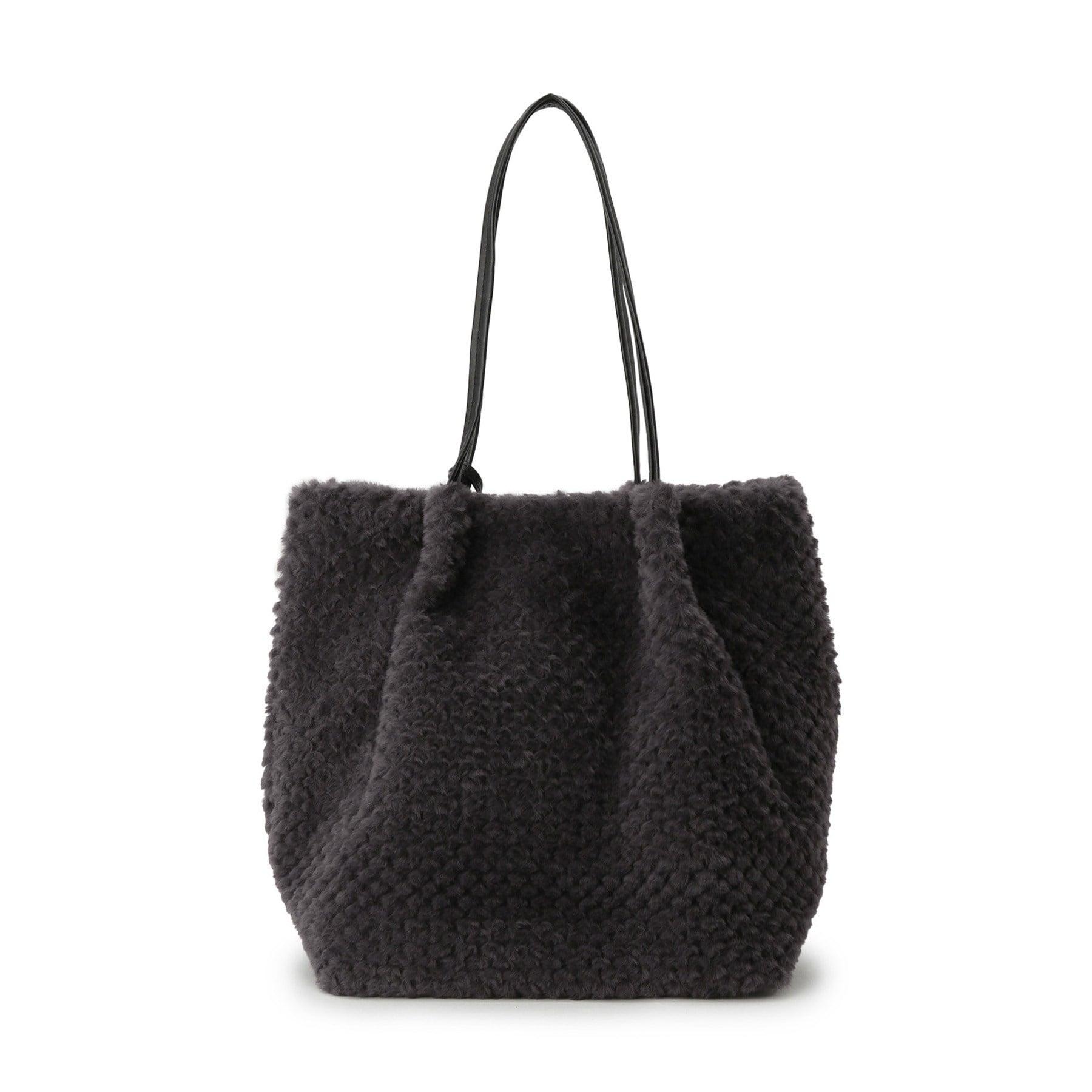 グローブ grove ポコポコエコファータッセルトート （チャコールグレー(014)） チャコールグレー(014)