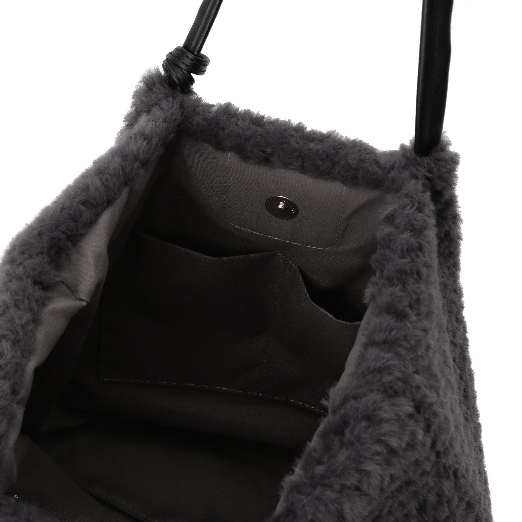 グローブ grove ポコポコエコファータッセルトート （チャコールグレー(014)） チャコールグレー(014)