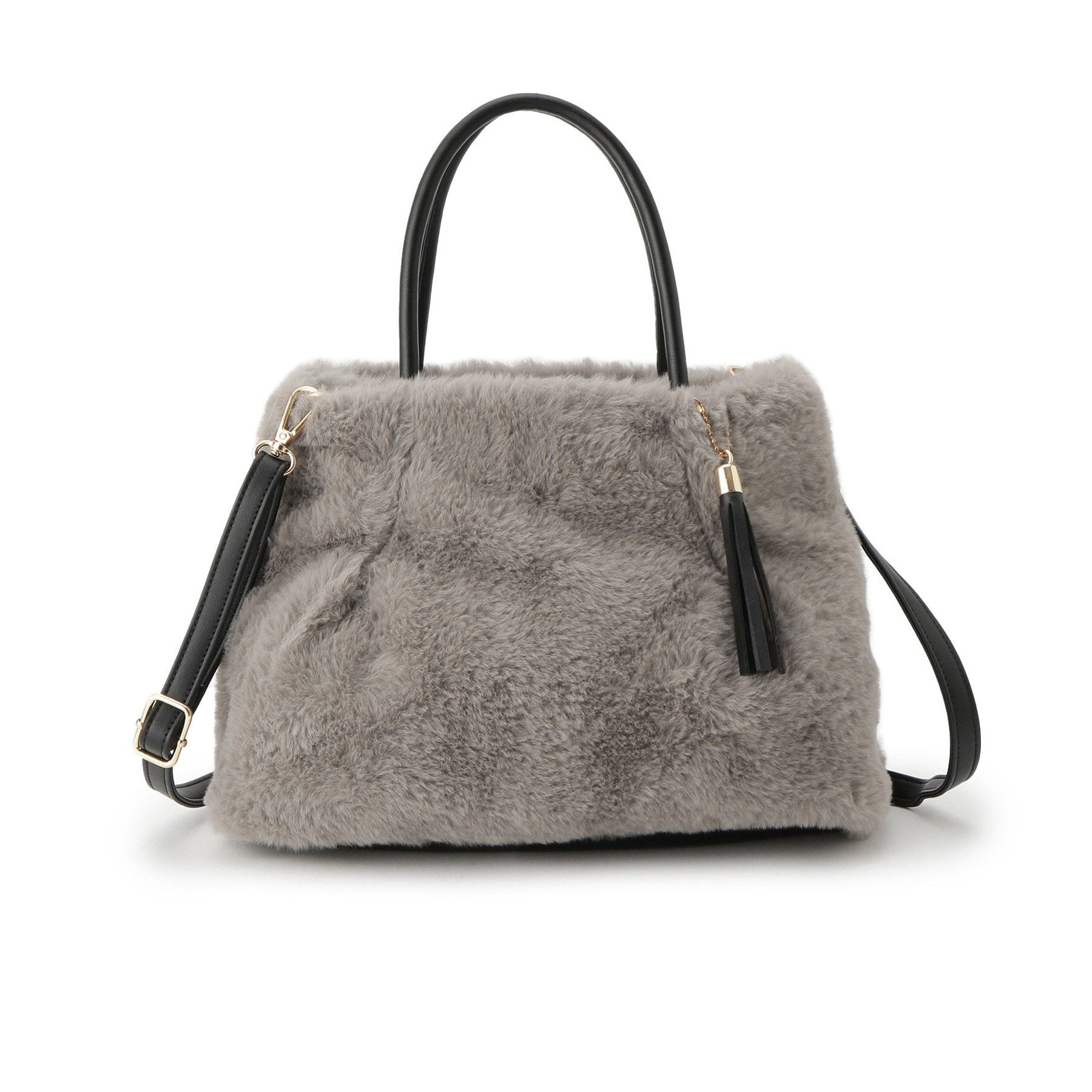 グローブ grove タックタッセルエコファー2WAYトート （モカブラウン(742)） モカブラウン(742)