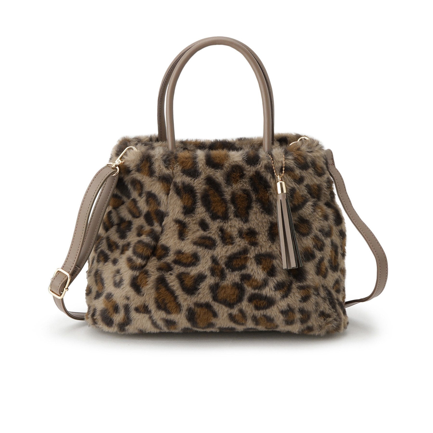 グローブ grove タックタッセルエコファー2WAYトート （モカブラウン(742)） モカブラウン(742)