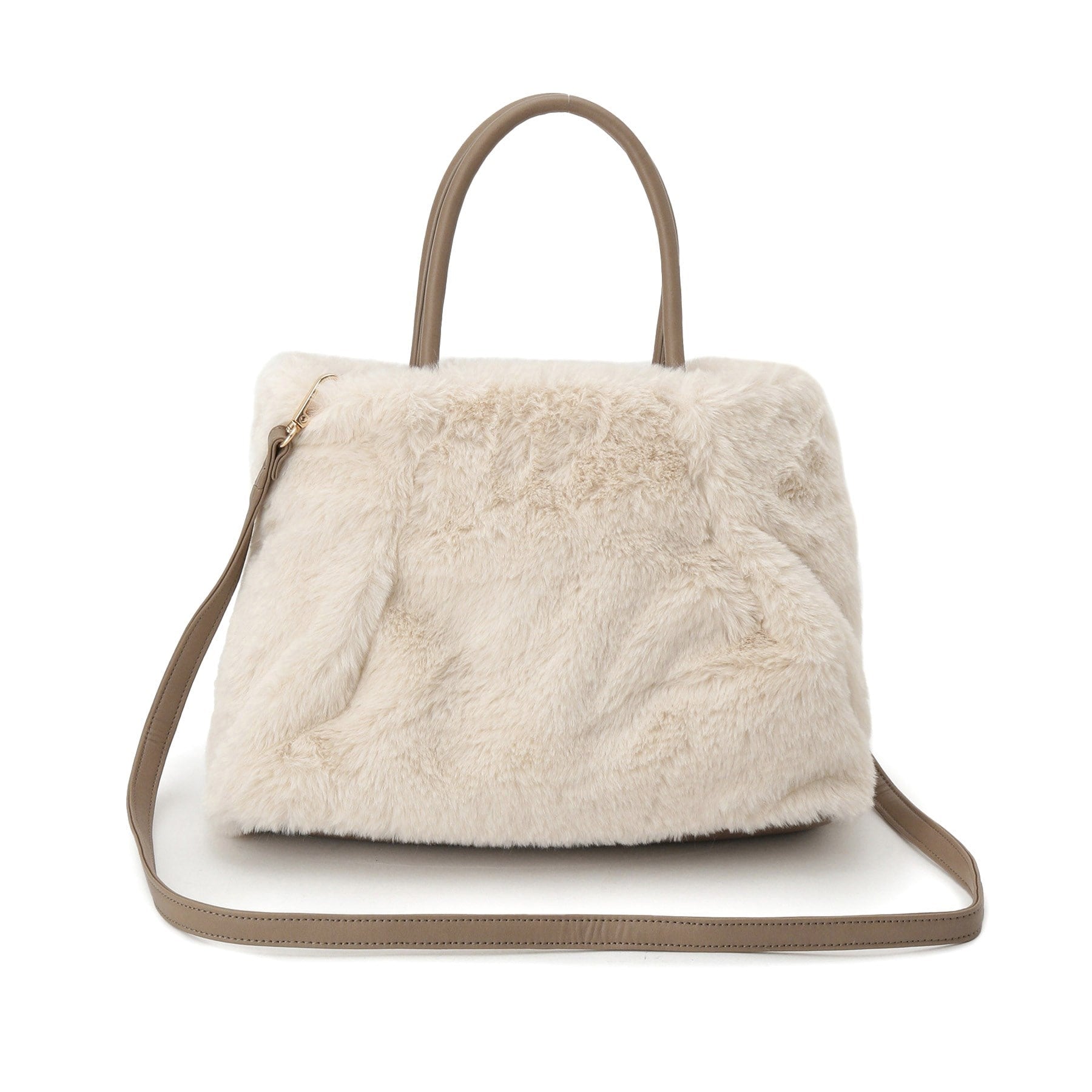 グローブ grove タックタッセルエコファー2WAYトート （モカブラウン(742)） モカブラウン(742)