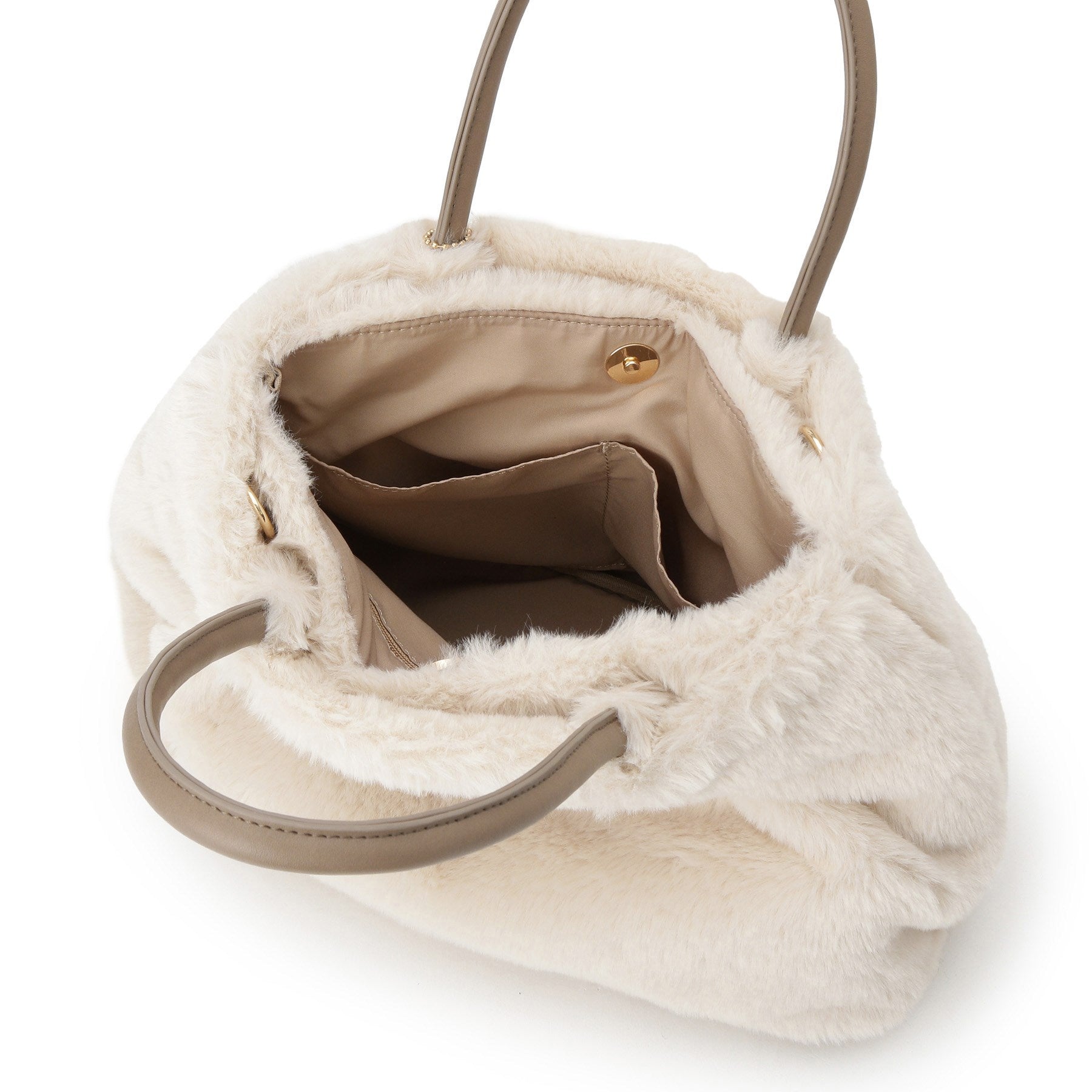 グローブ grove タックタッセルエコファー2WAYトート （モカブラウン(742)） モカブラウン(742)