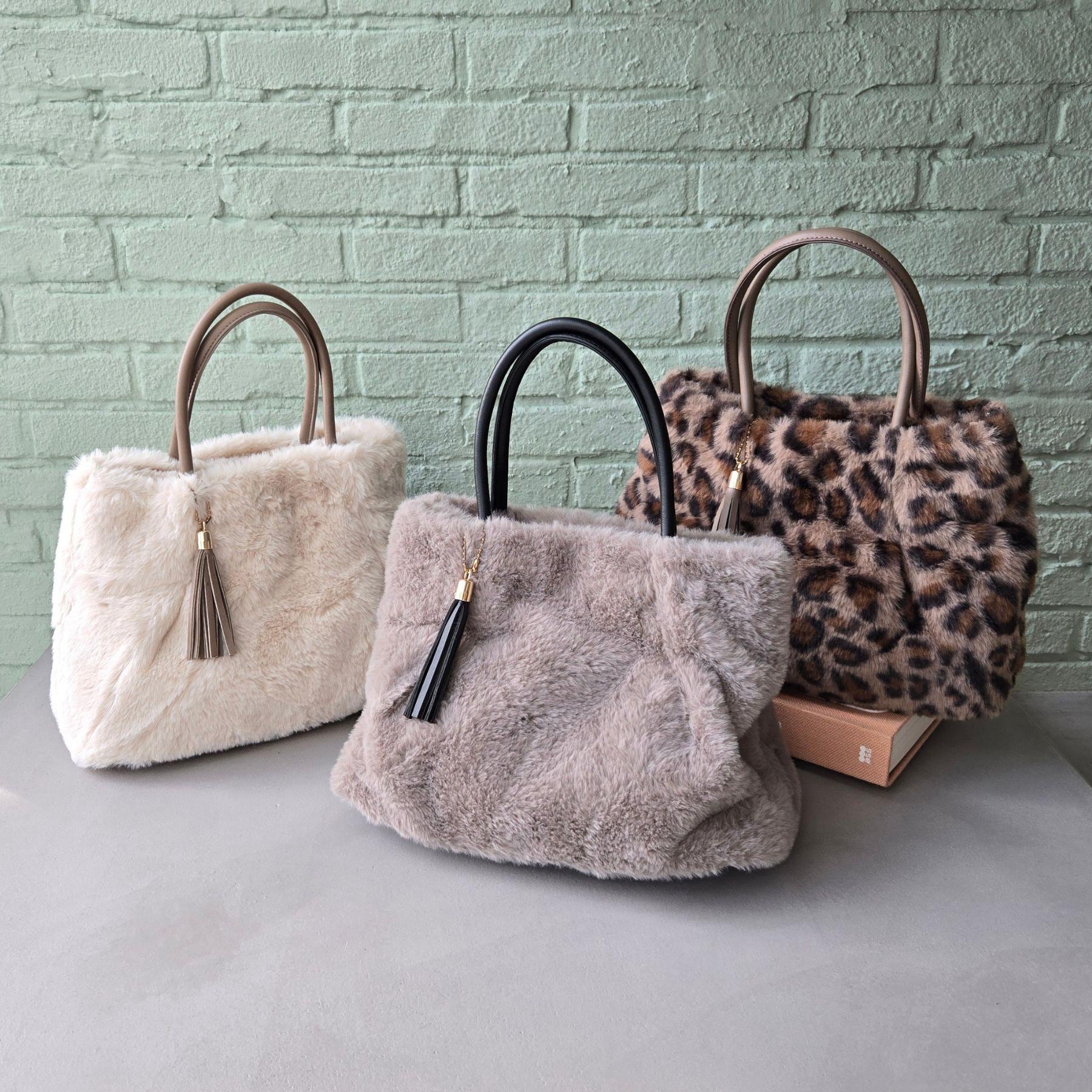 グローブ grove タックタッセルエコファー2WAYトート （モカブラウン(742)） モカブラウン(742)