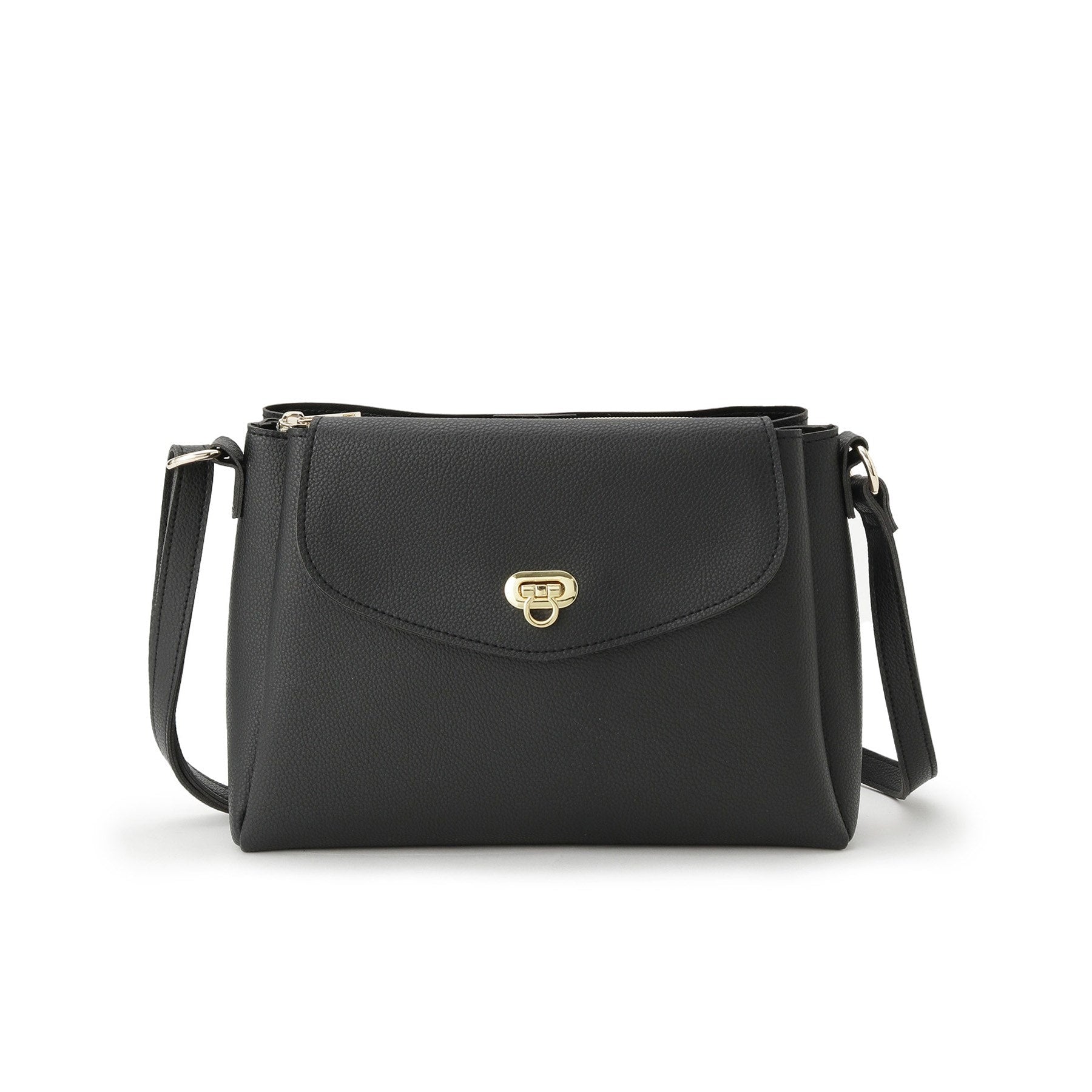 グローブ grove 人間工学フラップ3層ショルダー （ブラックシルバー(009)） ブラックシルバー(009)