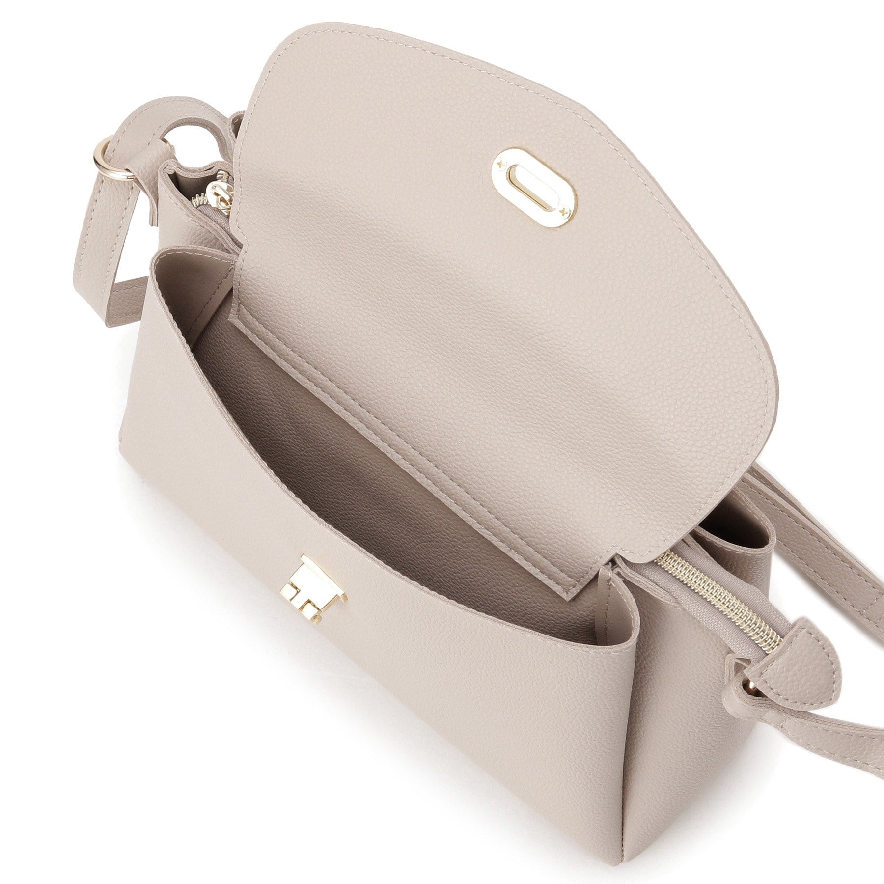 グローブ grove 人間工学フラップ3層ショルダー （ブラックシルバー(009)） ブラックシルバー(009)