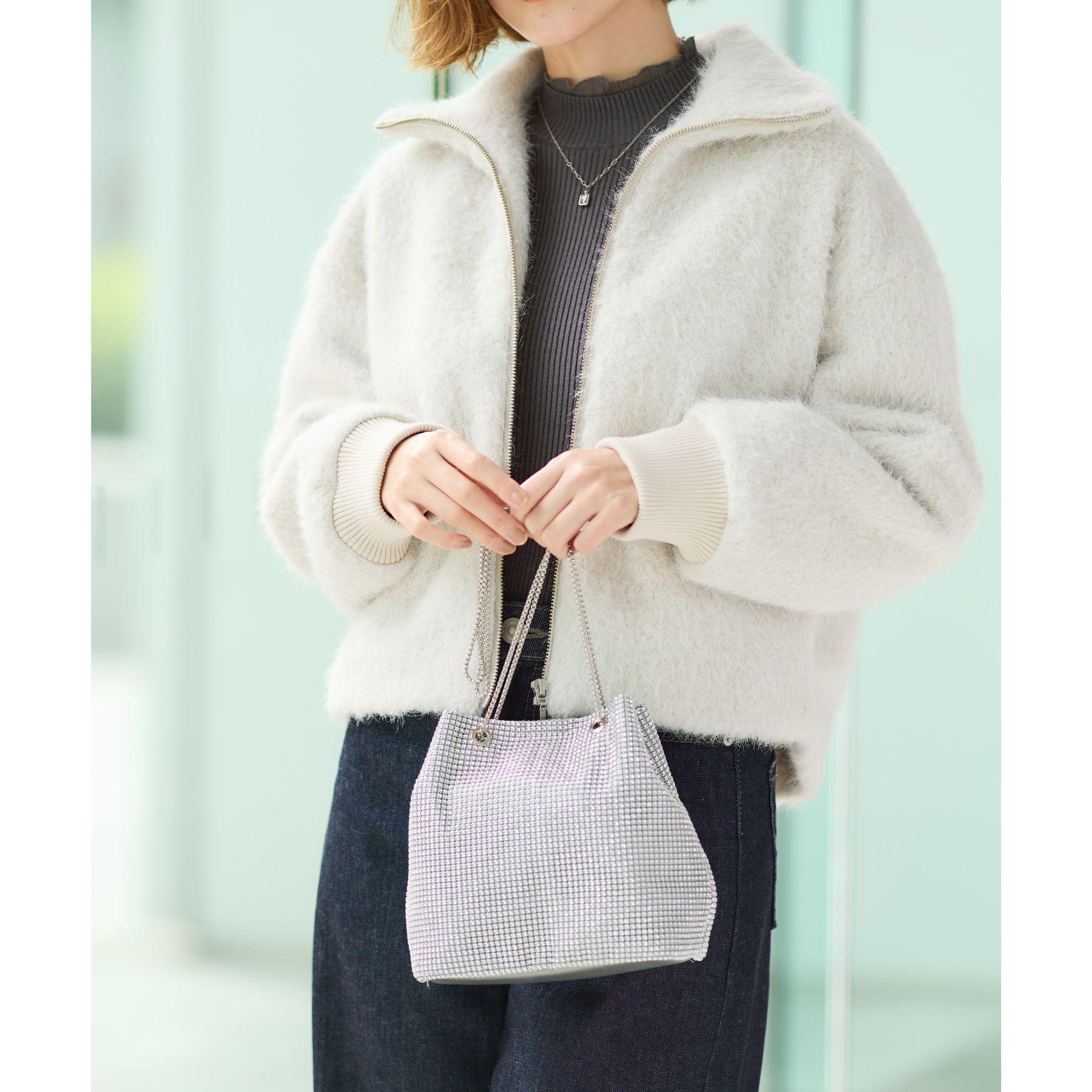 グローブ grove キラアソート巾着チェーンショルダー （シルバー(006)） シルバー(006)