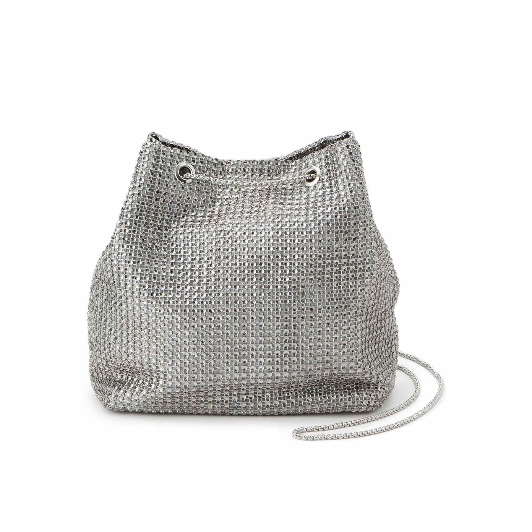 グローブ grove キラアソート巾着チェーンショルダー （シルバー(006)） シルバー(006)