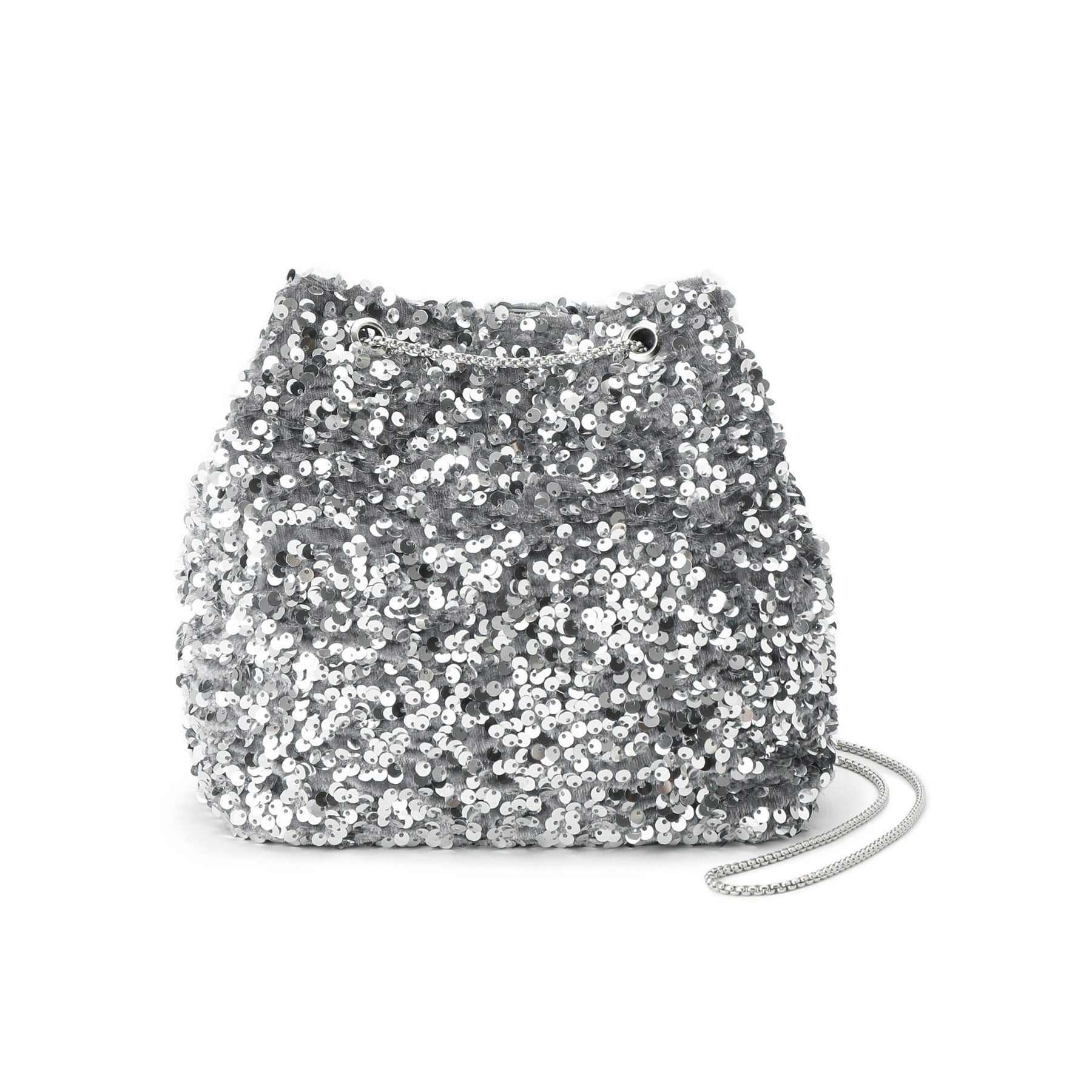 グローブ grove キラアソート巾着チェーンショルダー （シルバー(006)） シルバー(006)