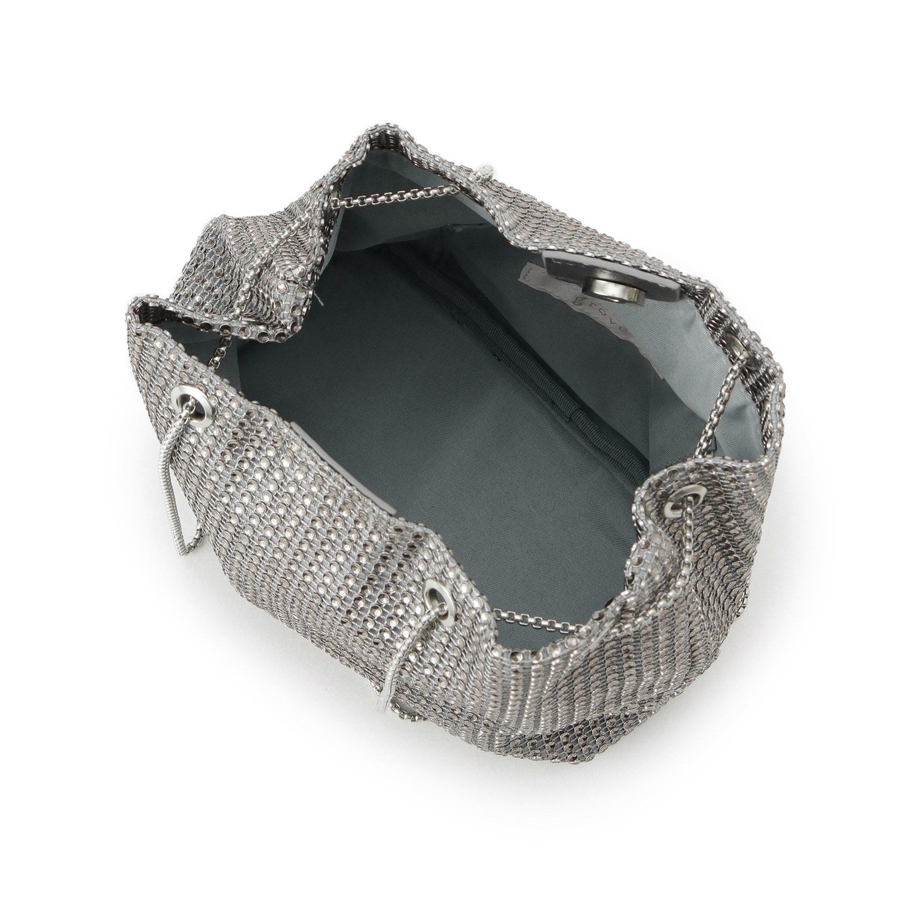 グローブ grove キラアソート巾着チェーンショルダー （シルバー(006)） シルバー(006)