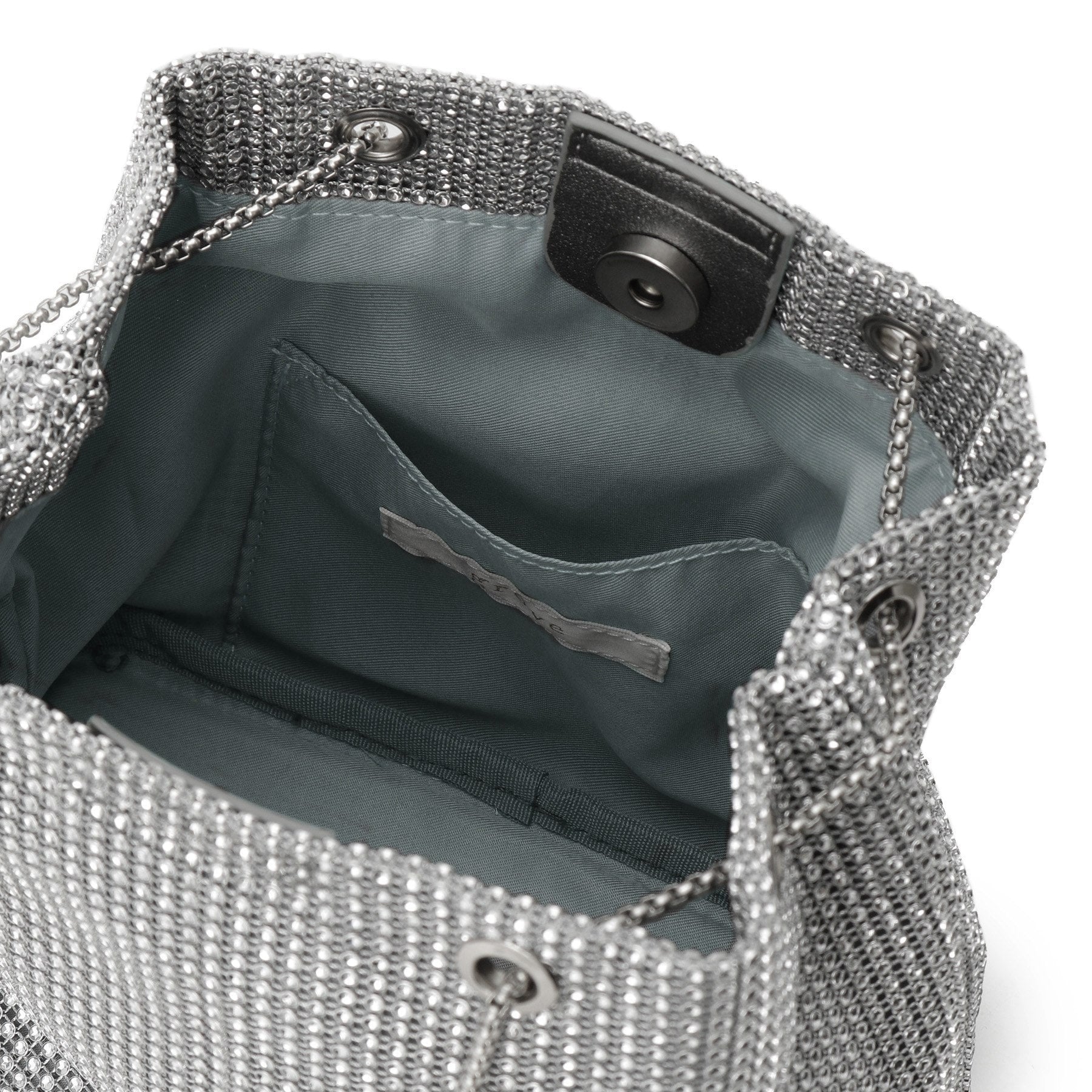 グローブ grove キラアソート巾着チェーンショルダー （シルバー(006)） シルバー(006)