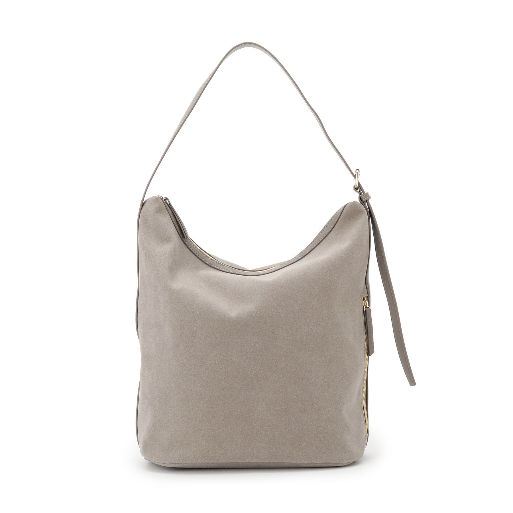 グローブ grove スエード調コンビワンンショルダー （ダークグレー(014)） ダークグレー(014)